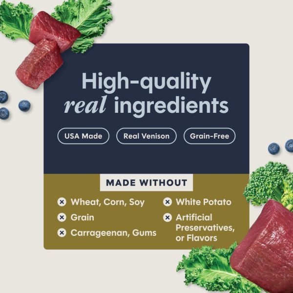 Nature's Variety Venison Cat Food High Protein Grain Free-3