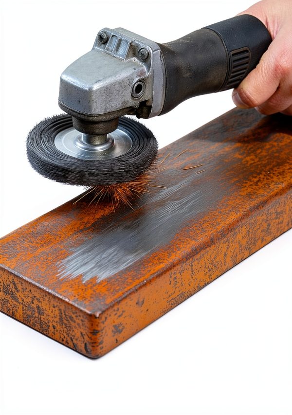 WENORA Wire Brush Kit Carbon Steel Rust Removal Drill-5