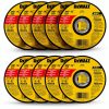 DEWALT Cut Off Wheels Aluminum Oxide 60 Grit Pack of 10-0