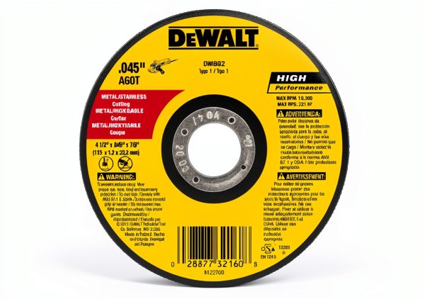 DEWALT Cut Off Wheels Aluminum Oxide 60 Grit Pack of 10-2