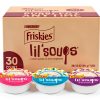 Friskies Lil Soups Cat Food Complement Grain Free Seafood-0