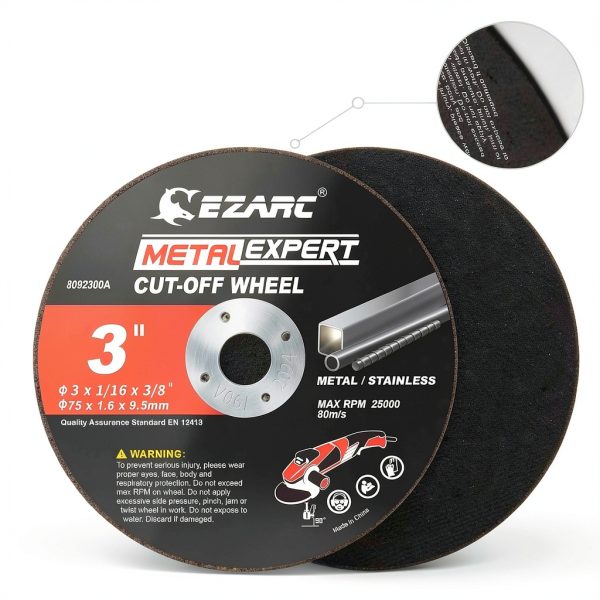 EZARC Metal Cutting Discs Long Lasting Versatile Industrial-5