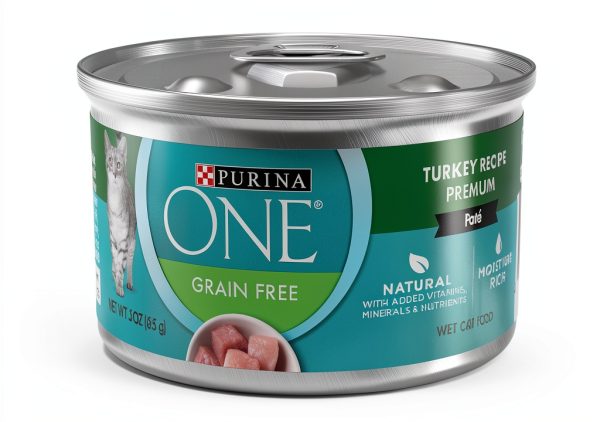 Purina ONE Grain Free Wet Cat Food Pate Variety Pack-0