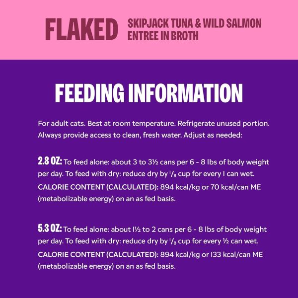 Wellness Grain Free Wet Cat Food Tuna Salmon Flaked-6