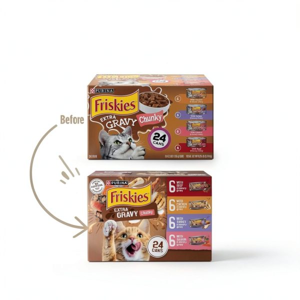 Purina Friskies Canned Cat Food Variety Pack Gravy-1