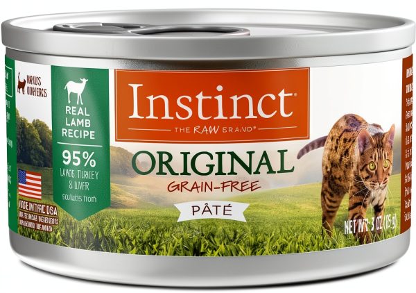 Instinct Grain Free Wet Cat Food Lamb Protein Natural-0