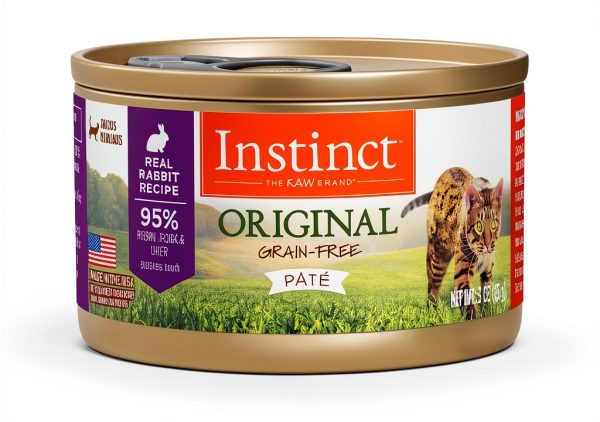 Nature's Variety Instinct Grain Free Wet Cat Food Rabbit-0