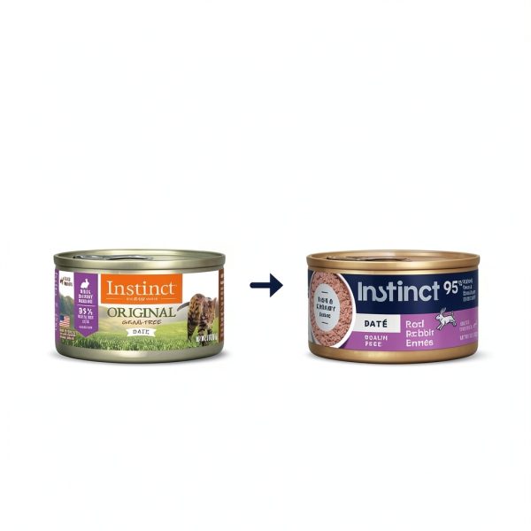 Nature's Variety Instinct Grain Free Wet Cat Food Rabbit-1