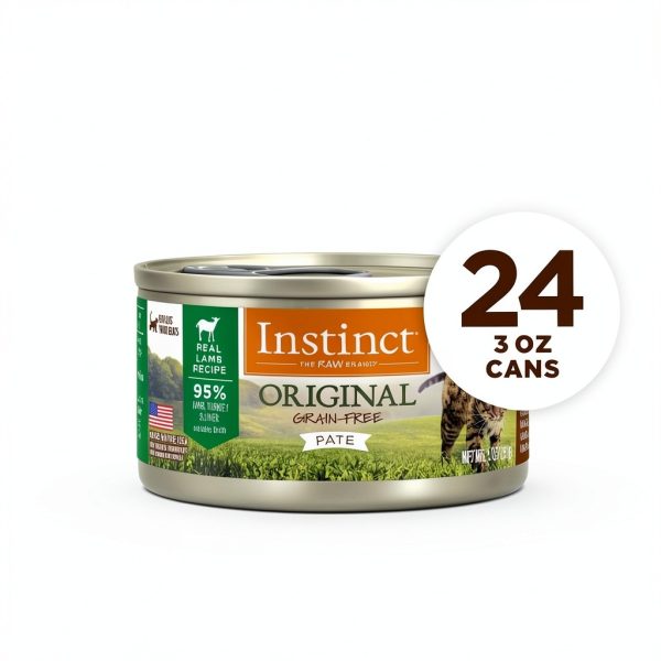 Instinct Grain Free Wet Cat Food Lamb Protein Natural-5