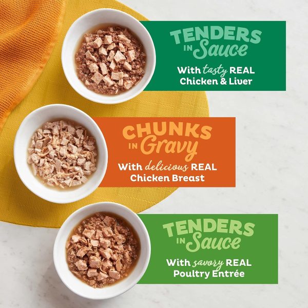 Meow Mix Wet Cat Food Poultry Variety Pack for Cats-2