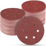 POTUINOM Sanding Discs 6 Inch Aluminum Oxide 6 Hole-0