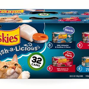 Friskies Wet Cat Food Shreds Gravy Variety Pack Adult-0