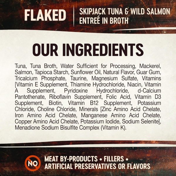 Wellness Grain Free Wet Cat Food Tuna Salmon Flaked-9
