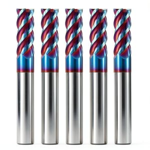 Square Nose End Mill AYCHOLIZ Tungsten 1/8in-0