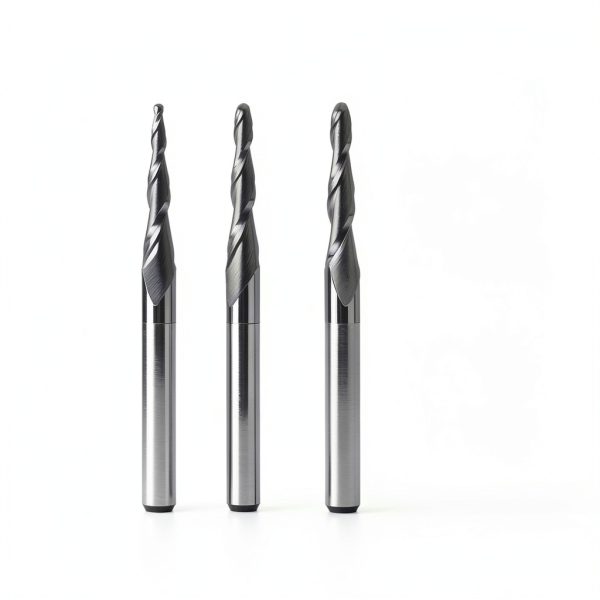SpeTool 4PCS Ball Radius End Mill Set 0.25-1.0mm TiAIN Coated-1
