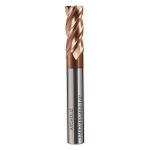 AYCHOLIZ Square Nose End Mill 1/4in TiSiN Coated Carbide Cutter-0