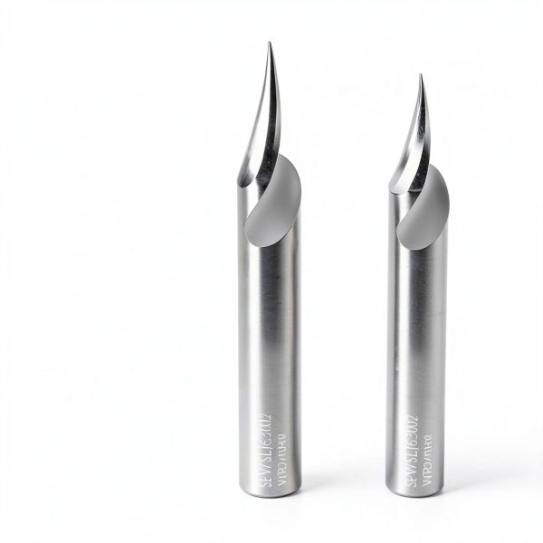 SHARPRO 30 Degree Chamfer End Mill Set 45/60/90 1 Flute 0.5mm Shank-1