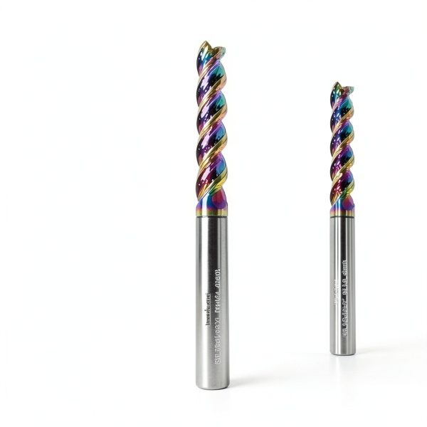 WEXWE Diamond Coated Square Nose End Mill Set D4-75L 3F 5PC-1