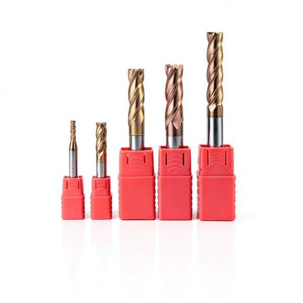 AYCHOLIZ Square Nose End Mill 1/4in TiSiN Coated Carbide Cutter-3