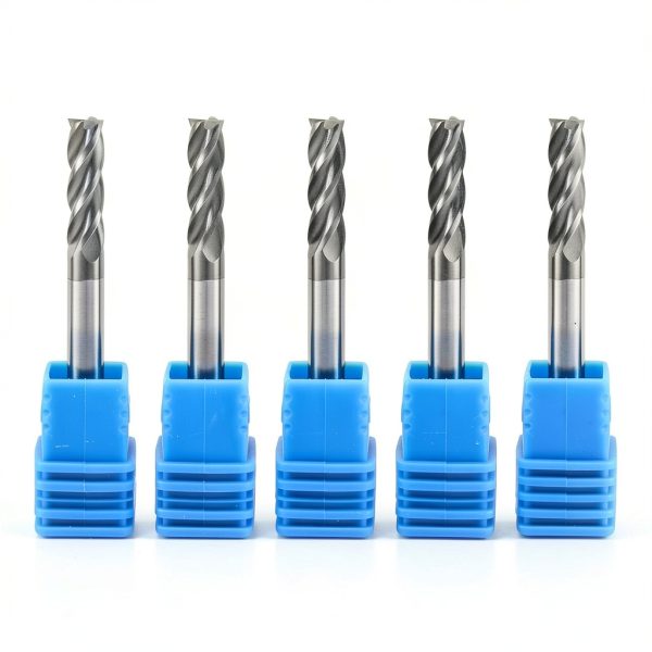 XYunEnZ Ball Nose Carbide End Mill 4-Flute 1/8"-1/2" High Speed Steel-6