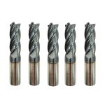 Carbide Square End Mill 3/4 in 4Flute AlTiN Home of quality tools-0