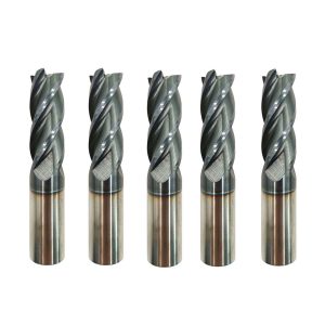 Carbide Square End Mill 3/4 in 4Flute AlTiN Home of quality tools-0