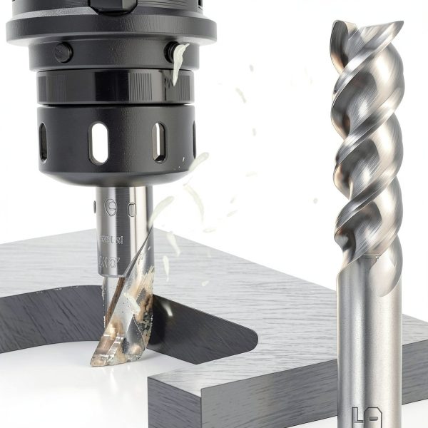 SPEED TIGER Square End Mill 3-Flute IAUE1/8 1/8in Feed for Aluminum-2