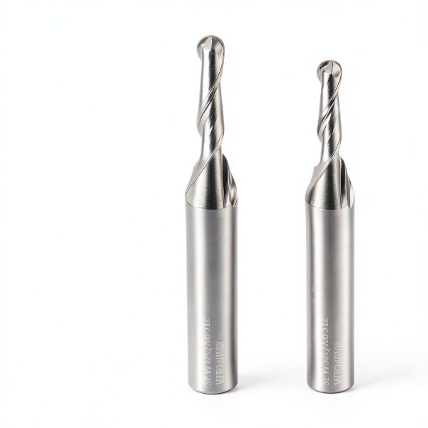 1/8 Ball Nose Router Bits SHARPRO Carbide Upcut End Mill 1/4" Shank-1