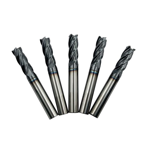 1/4 inch Carbide Square End Mill AlTiN Home tools-0