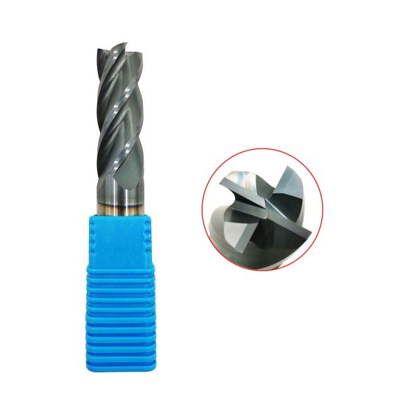 Carbide Square End Mill 3/4 in 4Flute AlTiN Home of quality tools-1