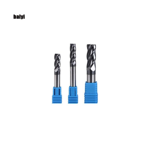 1/8 Carbide Square End Mill by Home of quality tools AlTiN 4-Flute-6
