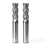 SPEED TIGER EISE 1/4" Carbide Square End Mill Set for Alloy Steels-0
