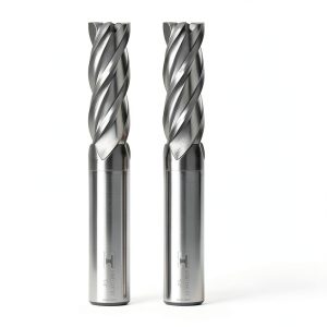 SPEED TIGER EISE 1/4" Carbide Square End Mill Set for Alloy Steels-0